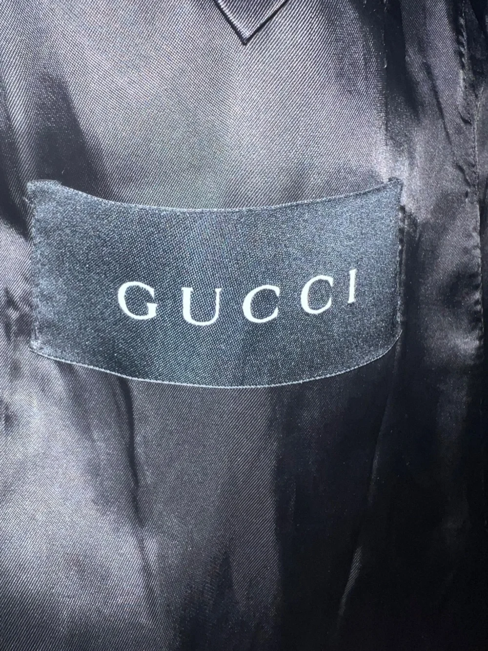 Gucci Leather Trench Coat